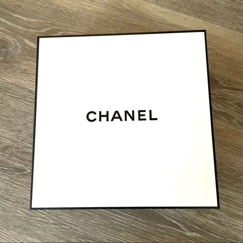 Chanel large square empty gift box